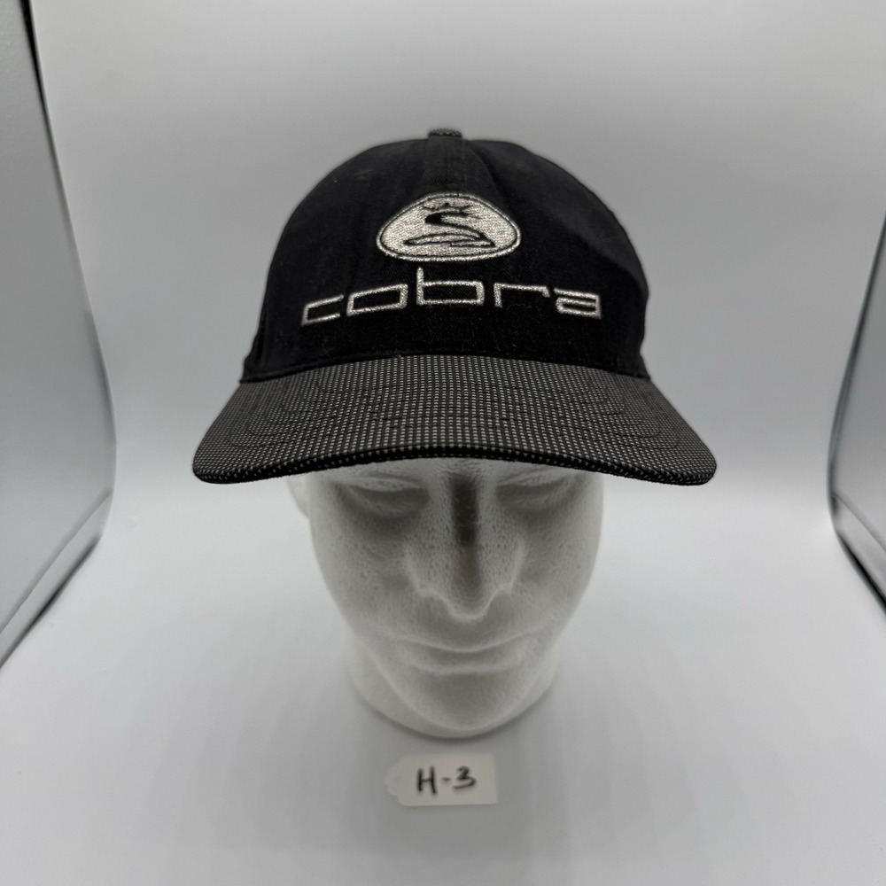 Vintage Cobra Ford Car Strapback Hat Cap Made in USA
